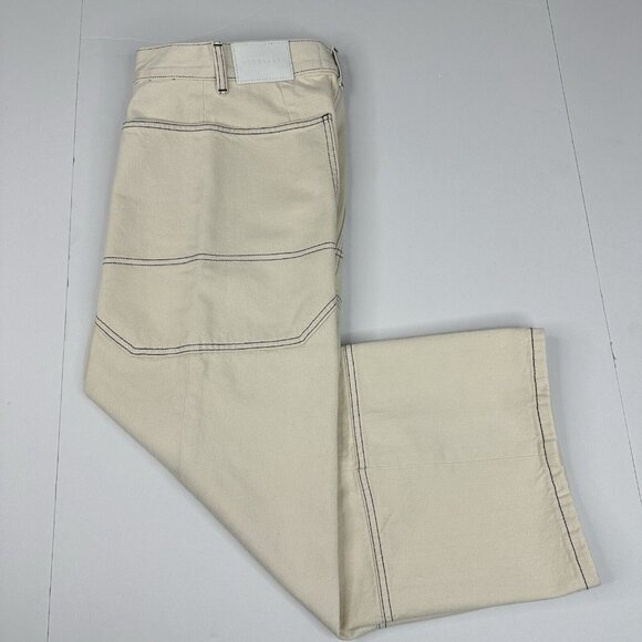 Everlane Women’s‎ NWT ECRU The Gardner Jean Wide-Leg Denim Pant W23-24.25/L24.75 - Picture 2 of 14